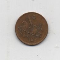 Münze Süd Afrika 1 Cent 1977