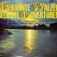Bekannte Walzer, Beliebte Ouvertüren, AMIGA 840029 Vinyl LP, 1968