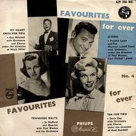 Doris Day- Guy Mitchell- Jo Stafford- Frankie Laine: Favourites For Ever No. 4. EP 7"