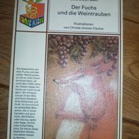 Buch, DDR, Ostalgie, Bunte Kiste Der Fuchs und die Weintrauben schöne alte Fabeln