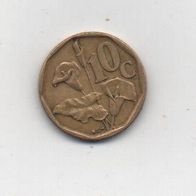 Münze Süd Afrika 10 Cent 1994