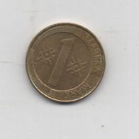 Münze Finnland 1 Markka 1993