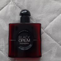 LEERER FLAKON - Yves Saint Laurent Black Opium Over Red EDP 50 ml "SAMMLERSTÜCK"