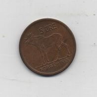 Münze Norwegen 5 Öre 1965