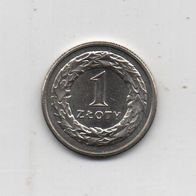 Münze Polen 1 Zloty 1992