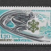 007) Andorra (französisch) 1976 Olympia Mi. Nr. 272 postfrisch