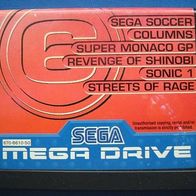 Sega Mega Drive - M6 - 6 Spiele in 1