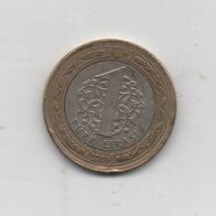Münze Türkei 1 Lira 2009