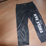 Herren Sport Jogginghose "UNCLE SAM" Gr. XL dunkelgrau