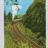 h35) BRD - Eisenbahn train - Dampflokzug auf der "Schiefen Ebene"