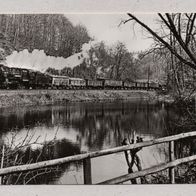 h35) BRD - Eisenbahn train - Dampflok BR 58 zw. Zwickau und Hartenstein