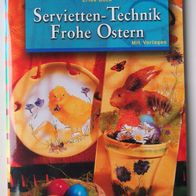 Servietten-Technik Frohe Ostern