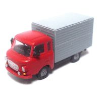IFA Barkas B1000 HP ´61, Koffer, rot-grau, Kleinserie, Ep3, panzer-shop, Spur N