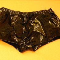 Xokesy Herren Glänzende Unterwäsche - Boxershorts mit 2 Frontöffnungen XXL