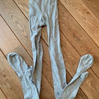 grau-beige Damenstrumpfhose, Strumpfhose, Wollstrumpfhose, Gr. 38