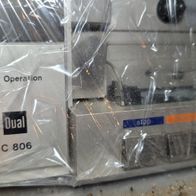 Schönes Dual C806 Bastlergerät Tapedeck Tape Recorder