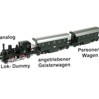 BR88.01, ÖBB, Dampflok, 2x Wagen, OVP, analog, Kato K10-500-3, Ep1, Spur N