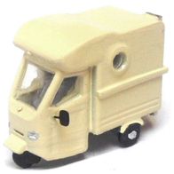 Piaggio Ape 50 ´95, Wohnmobil, hellelfenbein, Kleinserie, Ep5, GeePlast, Spur N (1)