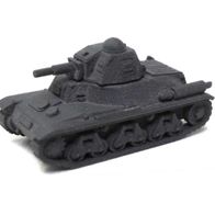 Hotchkiss H-39, Beutepanzer Pz. Kpfw. 35 H 734 (f), Ep2, Modellbahn Union, Spur N