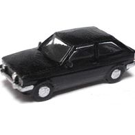 Ford Fiesta XR2 ´81, schwarz, 3D-Druck-Kleinserie, Ep4, Replitek, Spur N