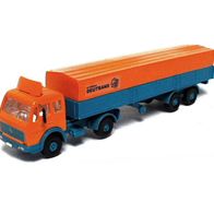 MB 1632 NG ´80 L, Pritsche / Plane-Sz., Deutrans, Kleinserie, Ep4, Wiking, Spur N