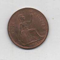 Münze England 1 Penny 1965