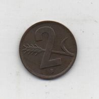 Münze Schweiz 2 Rappen 1948