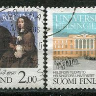 F0085 Suomi Finnland 1106-07 gestempelt o 1,00 M€
