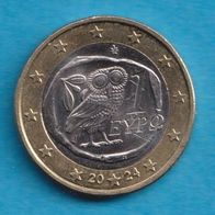 Griechenland 1 Euro 2024