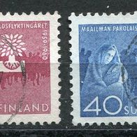 F0012 Suomi Finnland 517-18 gestempelt o 1,00 M€