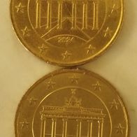 1x 50 Euro Cent BRD 2024 Kursmünze D oder F vorzüglich aus Umlauf Deutschland