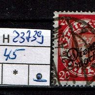 Los H23739: Danzig Dienst Mi. 45, gest