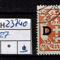 Los H23740: Danzig Dienst Mi. 27, gest