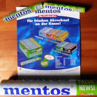 Mentos Riesenrolle Werbeartikel CHUPA CHUPS über 29 cm lang - „ APFEL „ - rar !
