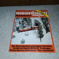Modellbahn - Eisenbahn Magazin Nummer 2 aus 1987
