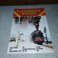 Eisenbahn Revue Nummer 1 aus 1980