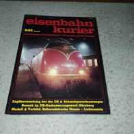 Eisenbahnkurier Nummer 8 aus 1983