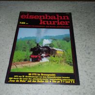 Eisenbahnkurier Nummer 7 aus 1983