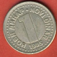 Jugoslawien 1 Novi Dinar 1995