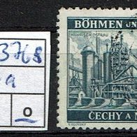 Los H23768: Böhmen & Mähren Mi. 34 a, gest