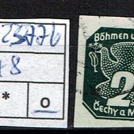 Los H23776: Böhmen & Mähren Mi. 48, gest