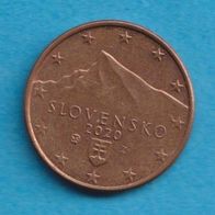 Slowakei 5 Cent 2020