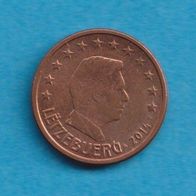 Luxemburg 2 Cent 2014