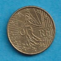 Frankreich 10 Cent 2019
