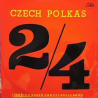 Czech Polkas 2/4, Jindrich Bauer And His Brass Band, Supraphon 1 47 30, LP 1966