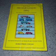Der gelbe Katalog 1992 ---- Jahrbuch des Wiking Sammlers