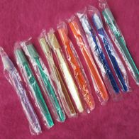 Einweg Zahnbürsten 10 Stück Gäste Reisezahnbürste für Camping, Outdoor Einmal 1