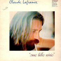 Claude Lafrance - Une Belle Soiree LP 1977 Canada insert