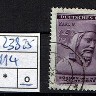 Los H23825: Böhmen & Mähren Mi. 114, gest