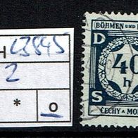 Los H23845: Böhmen & Mähren Dienst Mi. 2, gest